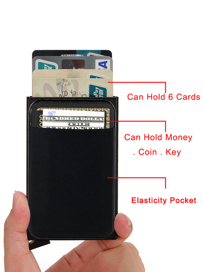 RFID Metal Smart Men Wallet