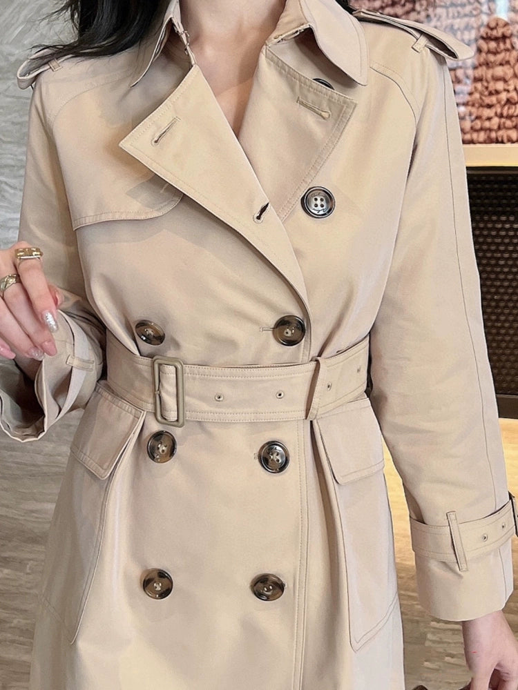 Designer long length Trench Coat