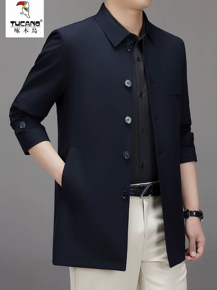 Men's Woodpecker Trench Coat