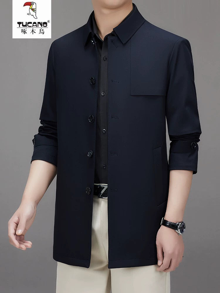 Men's Woodpecker Trench Coat