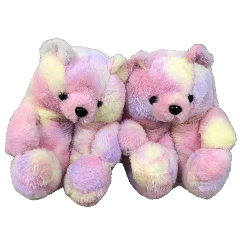 Cartoon Daul Colorful Bear