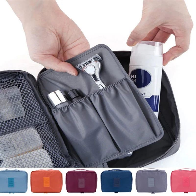 Large Capacity Girl Makeup Bag Outdoor Women Cosmetic Bag Toiletries Organizer Waterproof Female Storage Make up Cases 2024