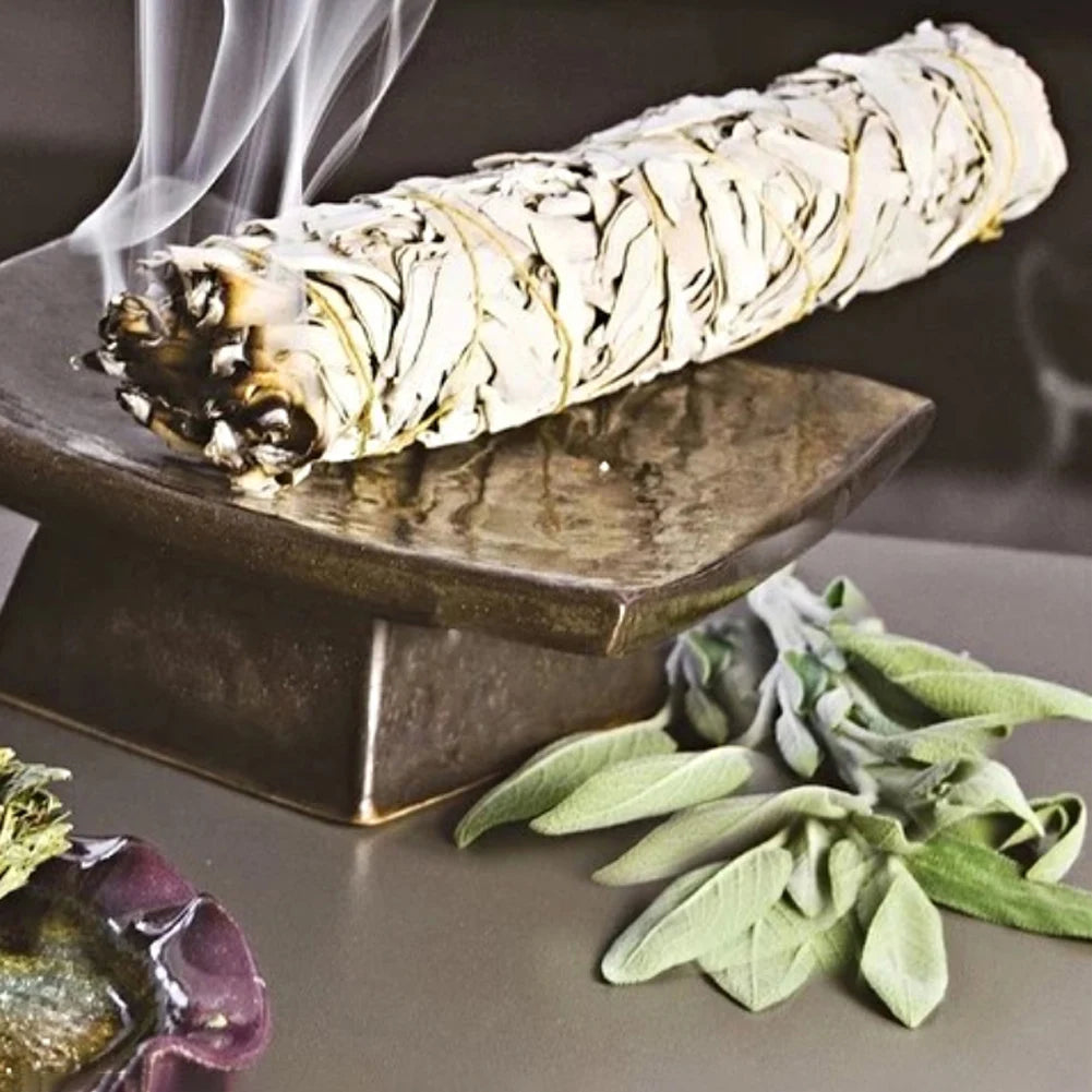 Incense White Sage Bundle Smudge Sticks Home Purification Pure Leaf Purification Meditation Home Cleansing Burning Aromatherapy