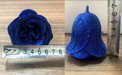 30pcs of Glitter Spray Artificial rose