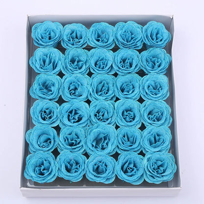 30pcs of Glitter Spray Artificial rose