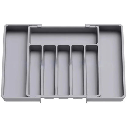 Kitchen Plastic Drawer Organize Holder Expandable drawer organizers Fork Spoon Divider kitchen drawer Cutlery Organizer