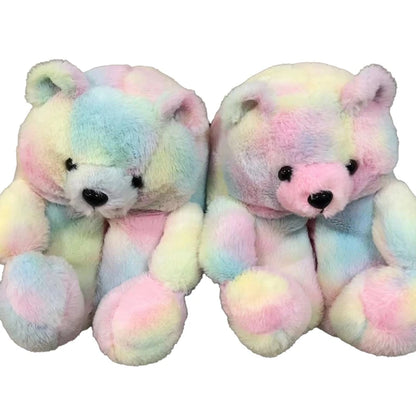 Cartoon Daul Colorful Bear