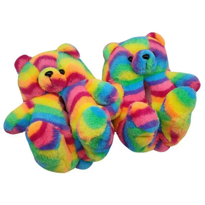 Cartoon Daul Colorful Bear