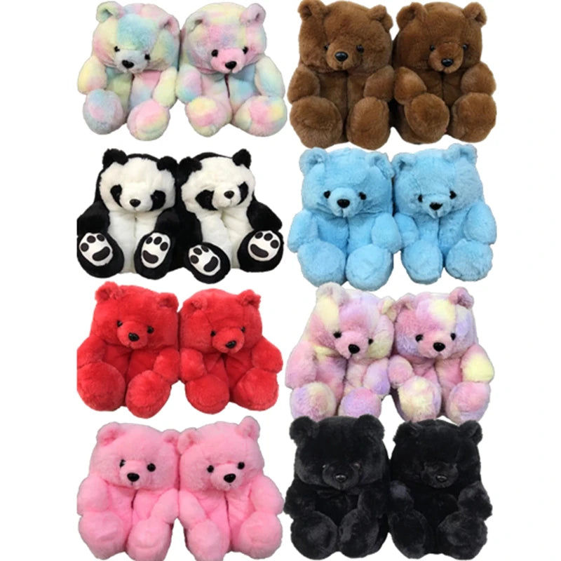 Cartoon Daul Colorful Bear