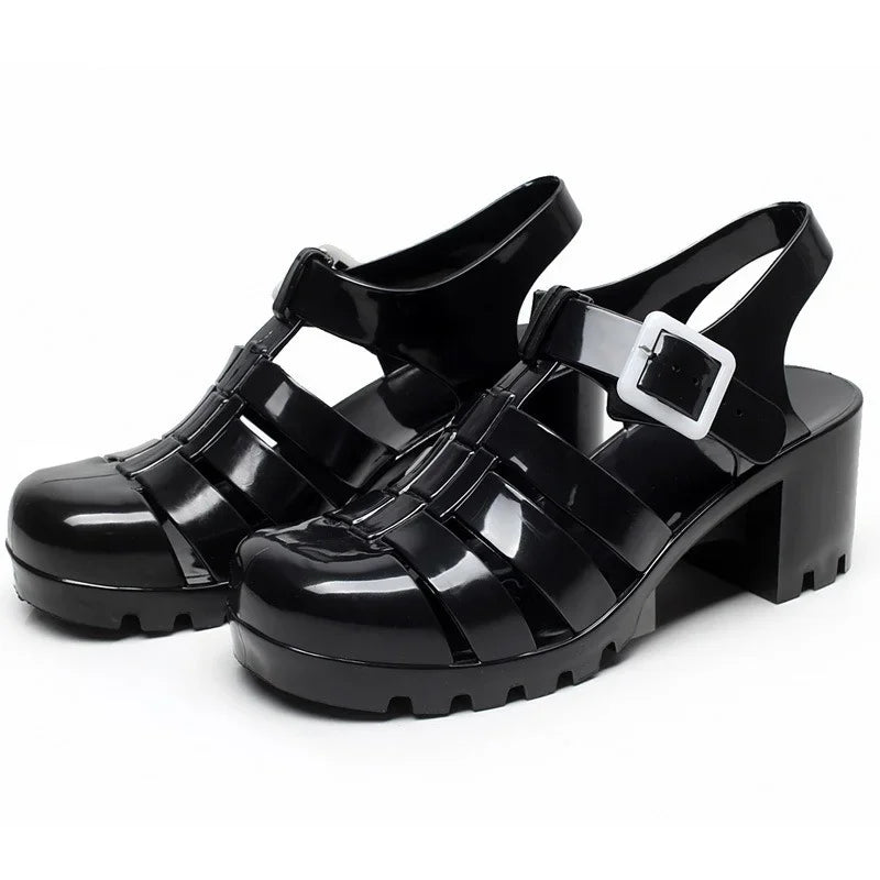 Women's Transparent Jelly Sandals