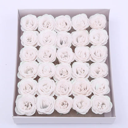 30pcs of Glitter Spray Artificial rose