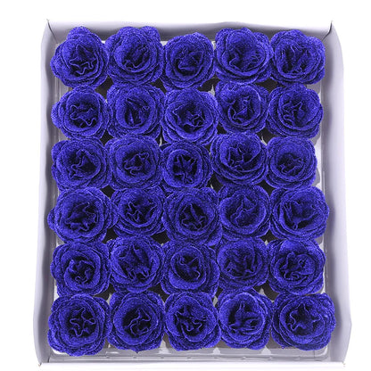 30pcs of Glitter Spray Artificial rose